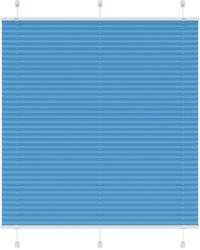 vidaXL pliszírozott redőny kék 115x100 cm szövetszélesség 114, 4 cm (4015180)