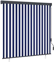 vidaXL fehér és kék kültéri roló 160 x 250 cm (145973)