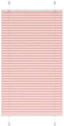 vidaXL pliszírozott redőny rózsaszín 80x150 cm szövetszélesség 79, 4 cm (4015445)