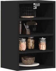 vidaXL Riga fekete forgácslap függő szekrény 40x29, 5x60 cm (854176)