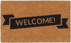 vidaXL természetes színű rojtos kókuszrost lábtörlő 45 x 75 cm (155611)