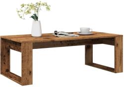 vidaXL antik fa színű szerelt fa dohányzóasztal 102 x 50 x 35 cm (856680)