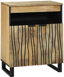 vidaXL Tálalószekrény Barna 60 x 33 x 75 cm tömör mangófa (4017961)