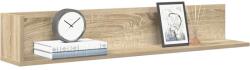 vidaXL 2 db sonoma tölgy színű szerelt fa fali polc 100x16, 5x16, 5 cm (860042)