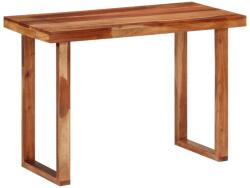 vidaXL tömör akácfa étkezőasztal 110 x 50 x 76 cm (353317)