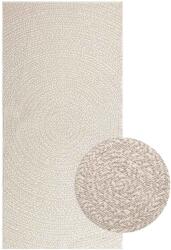 vidaXL ZIZUR krém juta hatású beltéri és kültéri szőnyeg 100x200 cm (4010375)