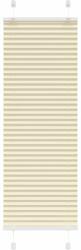 vidaXL pliszírozott redőny krém 50x150 cm szövetszélesség 49, 4 cm (4015286)