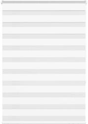 vidaXL zebrafüggönnyel fehér szövetszélesség 95, 9 cm poliészter (4014755)