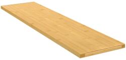 vidaXL bambusz fali polc 80x20x1, 5 cm (352726)