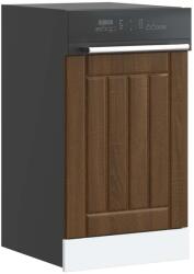 vidaXL mosogatógép panel Lucca barna tölgyfa színű fából készült műfa (853894)