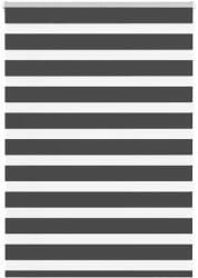 vidaXL zebrafüggönnyel fekete szövetszélesség 100, 9 cm poliészter (4014210)