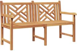 vidaXL pad Barna 150 x 60 x 90 cm Tömör Teakfa (42001965)