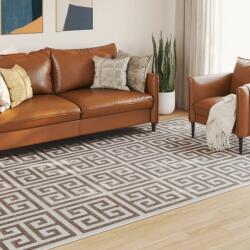 vidaXL többszínű bel/kültéri csúszásgátló rövidszálú szőnyeg 190x300cm (4007224)