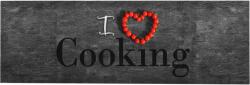 vidaXL "Cooking" feliratos mosható konyhaszőnyeg 60 x 300 cm (315953)