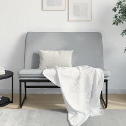 vidaXL világosszürke szövet pad 100 x 75 x 76 cm (351321)