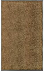 vidaXL barna kimosható lábtörlő 90 x 150 cm (323437)