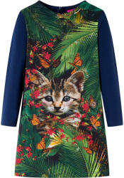 vidaXL Gyerek ruha hosszú ujjú Navy 104 (14928)