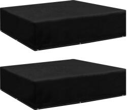 vidaXL 2 db kerti bútor huzat 8 fűzőlyukkal 200 x 200 x 70 cm (3082836)