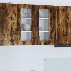 vidaXL Konyhaszekrény Kalmar Füstölt tölgy 80 x 31 x 80 cm Faanyag (884719)