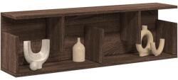 vidaXL barna tölgy színű szerelt fa fali szekrény 100 x 20 x 30 cm (854847)