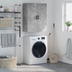 vidaXL betonszürke fali szekrény 69, 5x34x90 cm (828424)