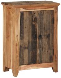 vidaXL tömör újrahasznosított és akácfa tálalószekrény 55 x 33 x 75 cm (351601)