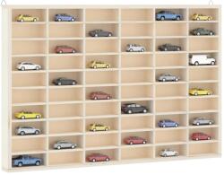 vidaXL fa gyűjtői vitrin 60 rekesszel 60x4, 5x40, 5 cm (4017378)