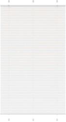 vidaXL pliszírozott redőny Fehér 120x200cm szövetszélesség 119, 4cm (4015521)