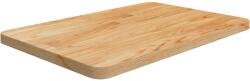 vidaXL világosbarna kezelt tömör fa fürdőszobai pult 60x40x2, 5 cm (343040)