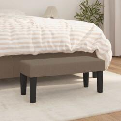 vidaXL tópszínű szövet pad 70 x 30 x 30 cm (346620)