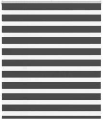 vidaXL zebrafüggönnyel fekete szövetszélesség 120, 9 cm poliészter (4014214)