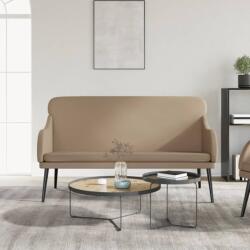 vidaXL kávészínű műbőr pad 110 x 76 x 80 cm (351435)