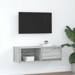 vidaXL szürke sonoma színű szerelt fa TV-szekrény 80x31x25, 5 cm (861464)