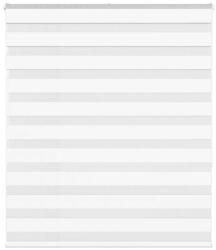 vidaXL zebrafüggönnyel fehér szövetszélesség 120, 9 cm poliészter (4014760)