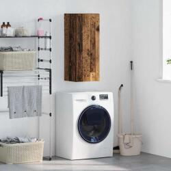 vidaXL Fali szekrény Öreg fa 34, 5 x 34 x 90 cm Faanyag (882610)