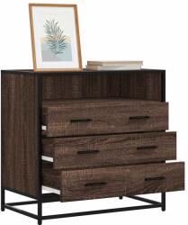 vidaXL barna tölgy szerelt fa fiókos szekrény 70x41x70 cm (849088)