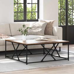 vidaXL Dohányzóasztal Öreg fa 100 x 100 x 40 cm Faanyag (882769)