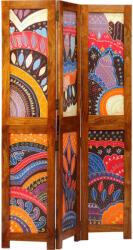 vidaXL Szobaelválasztó Méz barna 105 x 1, 5 x 160 cm Tömör Akácfa (4016529)