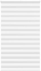 vidaXL zebrafüggönnyel fehér szövetszélesség 120, 9 cm poliészter (4014812)
