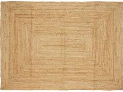 vidaXL természetes színű kézzel font jutaszőnyeg 160 x 230 cm (133730)