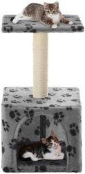vidaXL szürke macskabútor szizál kaparófával 55 cm (170538)