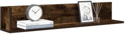 vidaXL 2 db füstös tölgy színű szerelt fa fali polc 100x16, 5x16, 5 cm (860044)