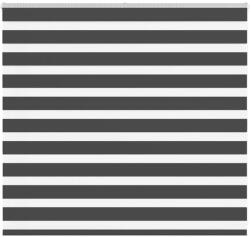 vidaXL zebrafüggönnyel fekete szövetszélesség 160, 9 cm poliészter (4014222)