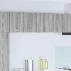 vidaXL Függő szekrény Szürke Sonoma és fehér 60 x 31 x 40 cm Faanyag (884172)