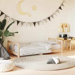 vidaXL tömör fenyőfa gyerekágykeret 80 x 160 cm (834429)