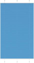 vidaXL pliszírozott redőny kék 120x200 cm szövetszélesség 119, 4 cm (4015215)