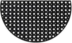 vidaXL félkör alakú gumi lábtörlő 45 x 75 cm (155656)