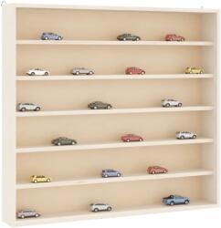 vidaXL fa gyűjtői vitrin 6 polccal 60x8, 5x55cm 60x8, 5x55 cm (4017382)