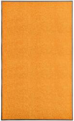 vidaXL narnacssárga kimosható lábtörlő 90 x 150 cm (323455)