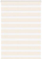 vidaXL zebrafüggönnyel márványbézs szövetszélesség 100, 9 cm poliészter (4014652)